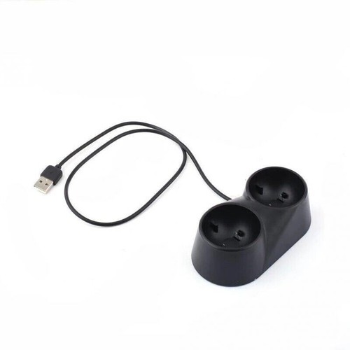 Dual Charger Charging Dock Motion For PlayStation MOVE PS4 VR Controller - Picture 4 of 8