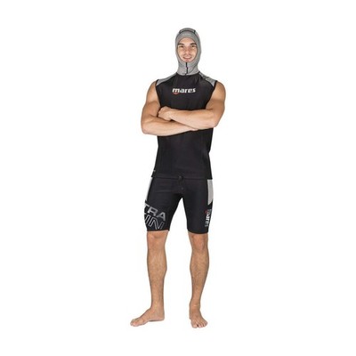 DUWT  MARES ULTRASKIN Sleeveless mit Haube Unterzieher Tauchen Weste Herren