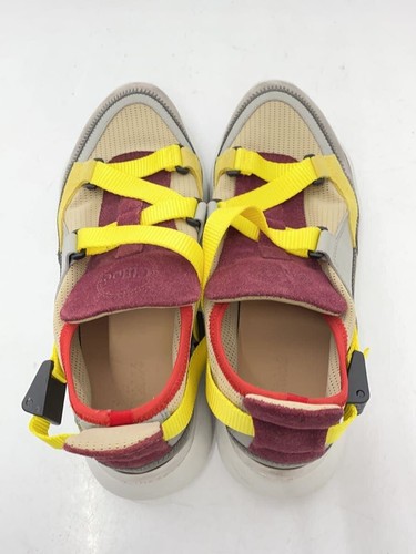 Chloe Low Cut Sneaker 37 BLK Used - Picture 3 of 5