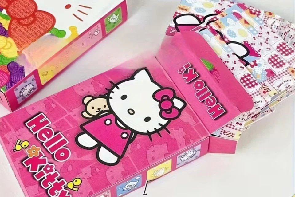 Стандартные/покерные игральные карты HELLO KITTY ~ НОВЫЕ/ЗАПЕЧАТАННЫЕ - Изображение 4 из 4