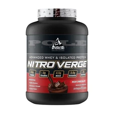 Pole Nutrition Nitro Verge Advanced Whey & Isolate Rich Chocolate 76 Servings