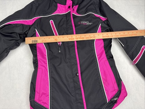 Northern Flair Choko Pink Snowmobile Powersports Jacket Women XS Breast Cancer - Foto 11 di 14