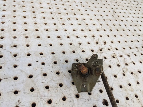 Conjunto de pestillo de puerta Mustang 1969-1970 conductor con varillas - Imagen 9 de 14