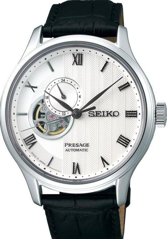 SEIKO PRESAGE BASIC SARY095 White Automatic Mechanical Men's Watch in Box