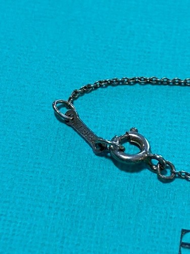 TIFFANY & Co Elsa Peretti Bean Small Sterling Silver 925 Pendant necklace 11x8mm - 第 7/24 張圖片