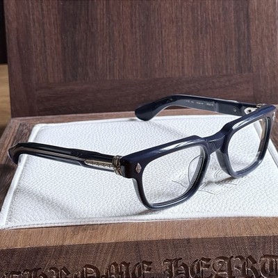 Chrome Hearts Pen 15 Peacock Blue / Silver Glasses - Box Officer