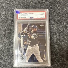 Topps 2020 Chrome Luis Robert #60 Rookie Base Set PSA 10 Chicago White Sox