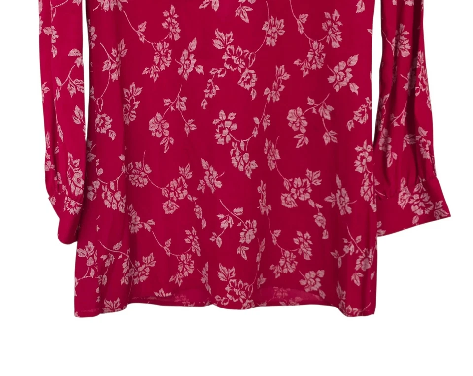 Women's - Flynn Skye Leah Red Floral Mini Dress - Image 3 of 4