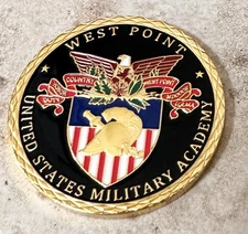Challenge Coin West Point Duty Honor Country Coin. New! Great Gift!