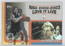 2003-04 Topps Love it Live Dirk Nowitzki #LL-DN HOF 0a1