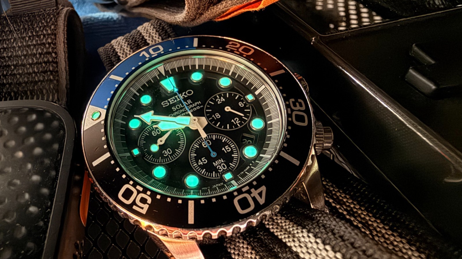Seiko Prospex Men's Black Watch - SSC781P1