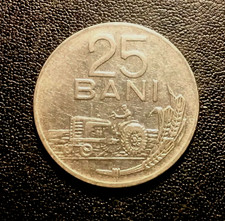 1966 Romania 25 Bani Coin