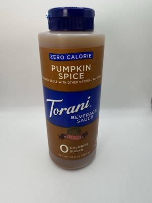 Torani Zero Calorie Beverage Sauce