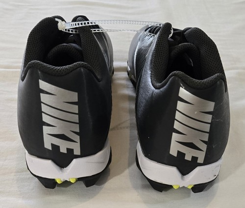 Nike VPR Fast Flex Men Cleats Lace Up Size 11 Black/Silver No Box NEW 833391-002 - Picture 4 of 10