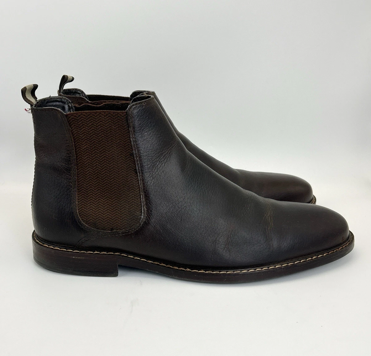 Crown Vintage Darveen Moto Boots Leather Side Zip Buckle Black Mens 10M Crown Vintage Women main image 2