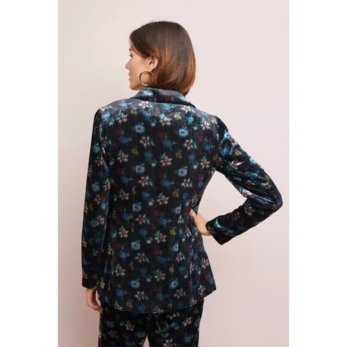 Anthropologie Ett:Twa Blooming Velvet Blazer - Bild 9 von 9