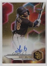 2023 Bowman's Best of Gold Refractor 25/50 Eddy Beltre #B23-EBE Auto 0e8z
