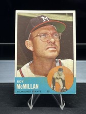1963 Topps #156 Roy McMillan