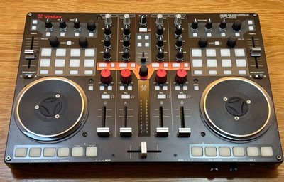 Vestax VCI-400 4Kanal DJ Controller Mixer Serato Traktor VirtualDJ voll...