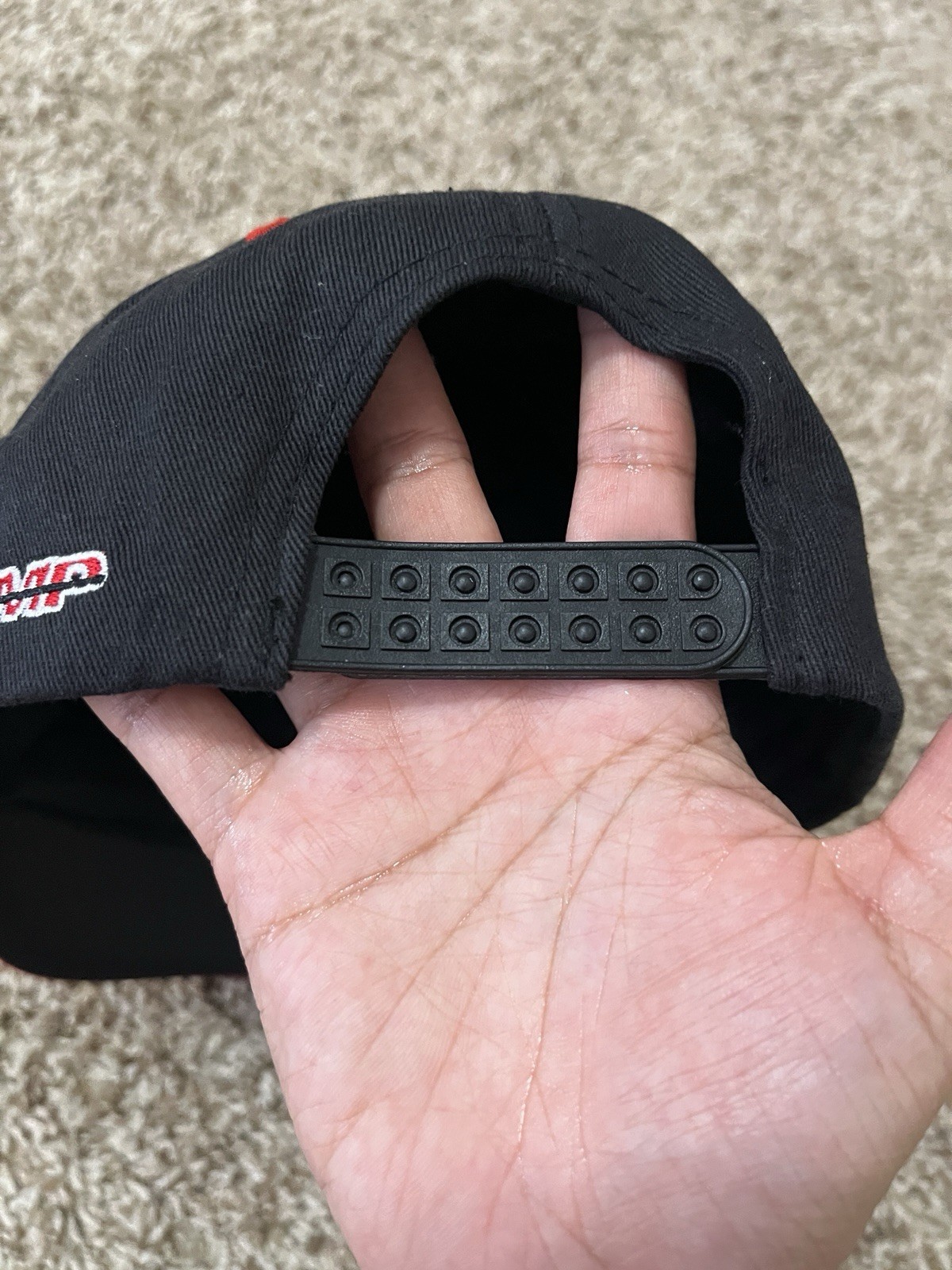 Msrp $129 MXCHAMP Black Red Basic Snapback Adjust… - image 5