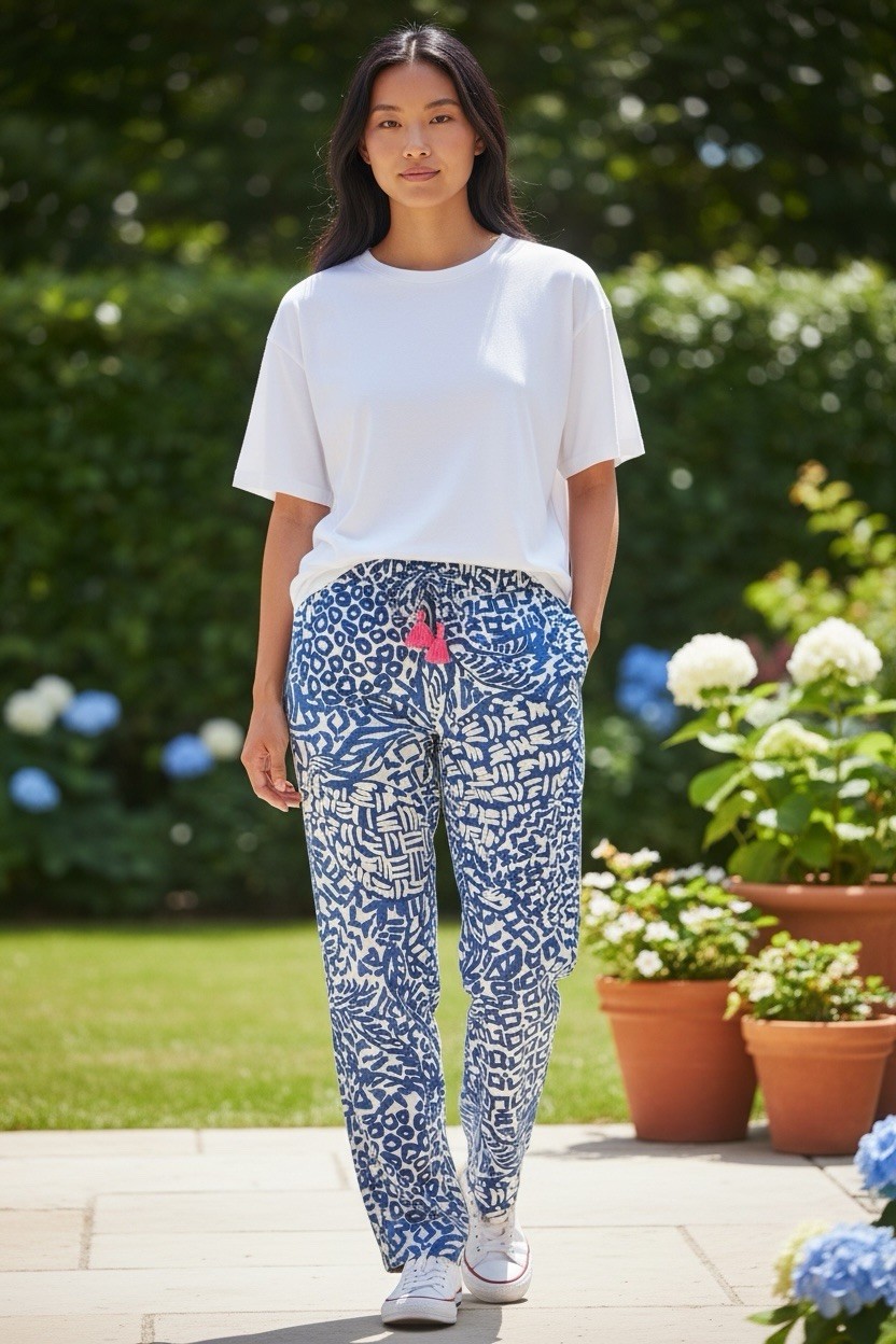 Lilly Pulitzer Linen Pants Women’s XS Lightweight Resort Beach Chic, Coastal