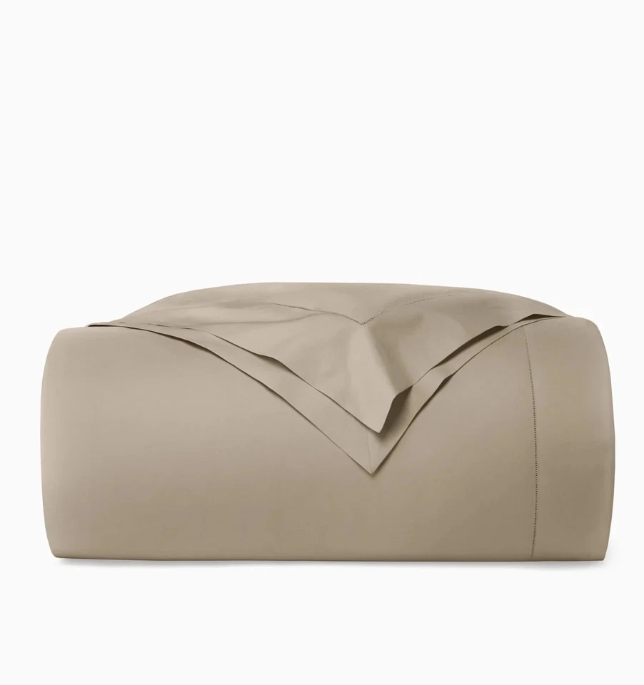 Funda nórdica Sferra Celeste Mushroom King bronceada 100 % algodón percal 401TC Italia NUEVA Foto 4 de 4