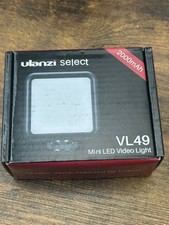 Ulanzi VL-49 Mini LED Video Light with 2000mAh Built-in Battery 5500K Color Tem