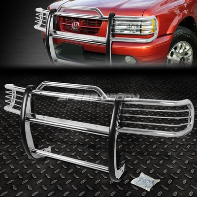 FOR 98-04 PASSPORT AMIGO RODEO SPORT S.STEEL FRONT BUMPER BRUSH GRILLE GUARD