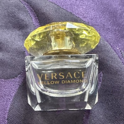 Versace Yellow Diamond Empty Perfume Bottle 0.17 For Collector s