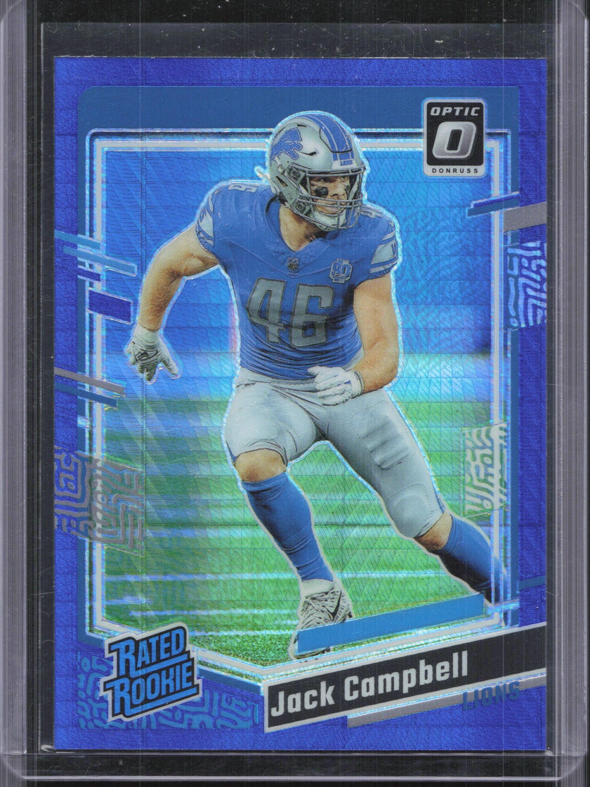 2023 Donruss Optic #235 Jack Campbell Rookie Blue Hyper RC