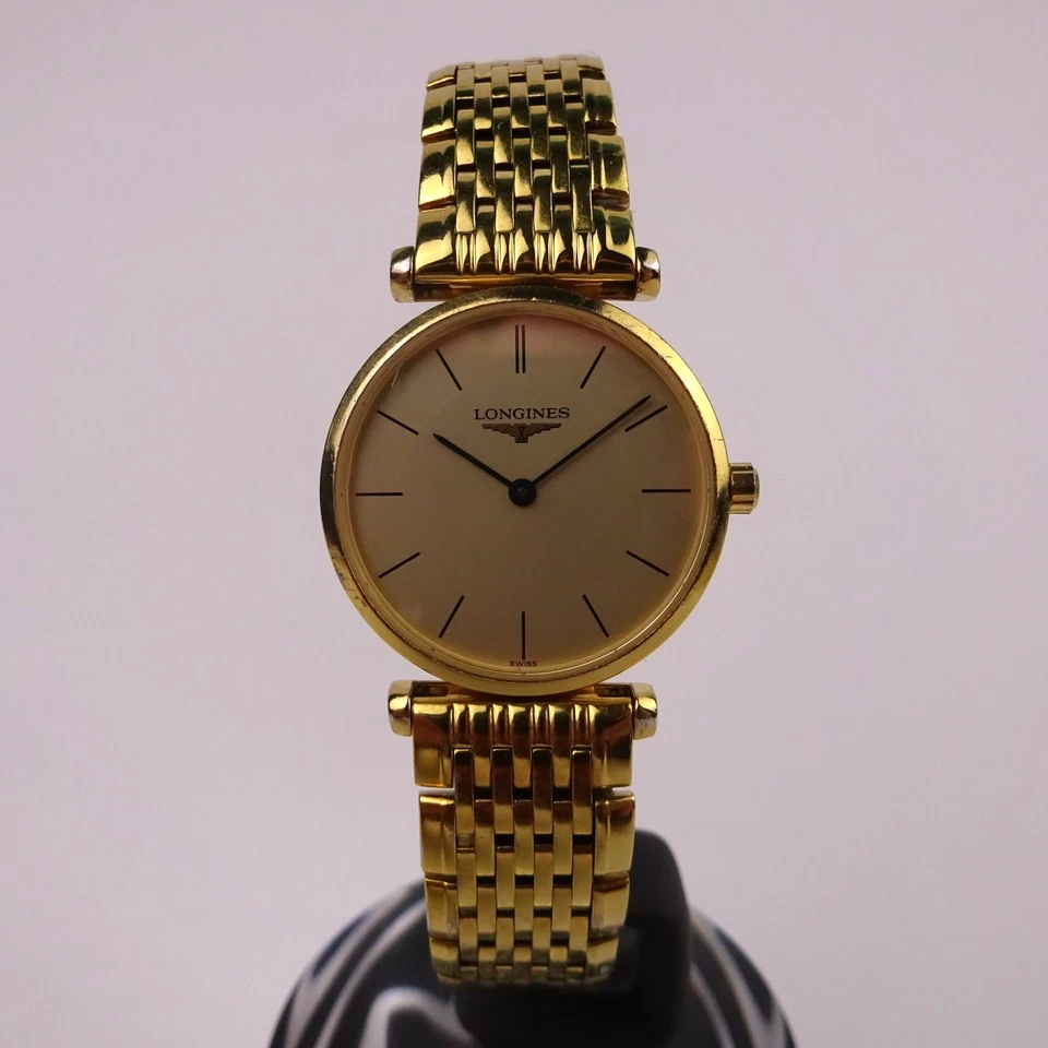 Longines La Grande Classique Watch L4.209.2 Gold Plated Gold Dial Women's - Image 2 of 4