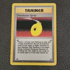 Devolution Spray #72 Prices | Pokemon Base Set | Pokemon Cards