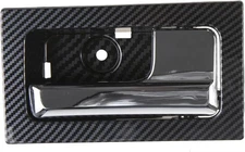 RLB-HILON Interior Door Handle Compatible Right Side, Carbon Fiber Pattern 