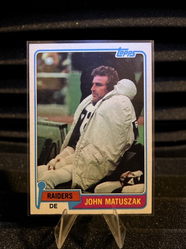 1981 Topps Football. John Matuszak #255