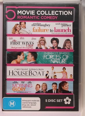 Failure to Launch/First Wives Club/Forces of Nature/House Boat/Morning Glory DVD