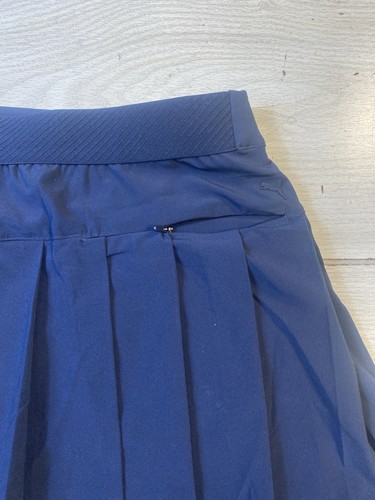 Puma Women's Resort Wrap Skirt/skort Navy Blue Size M NWT - Picture 6 of 11