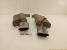 Corvette C3 Coupe Pair Of Rear Exhaust Muffler 5.7l 8 Cylinder Fits 1969-1980 69 Corvette C3 Coupe Pair Of Rear Exhaust Muffler 5.7l 8 Cylinder Fits 1969-1980 69