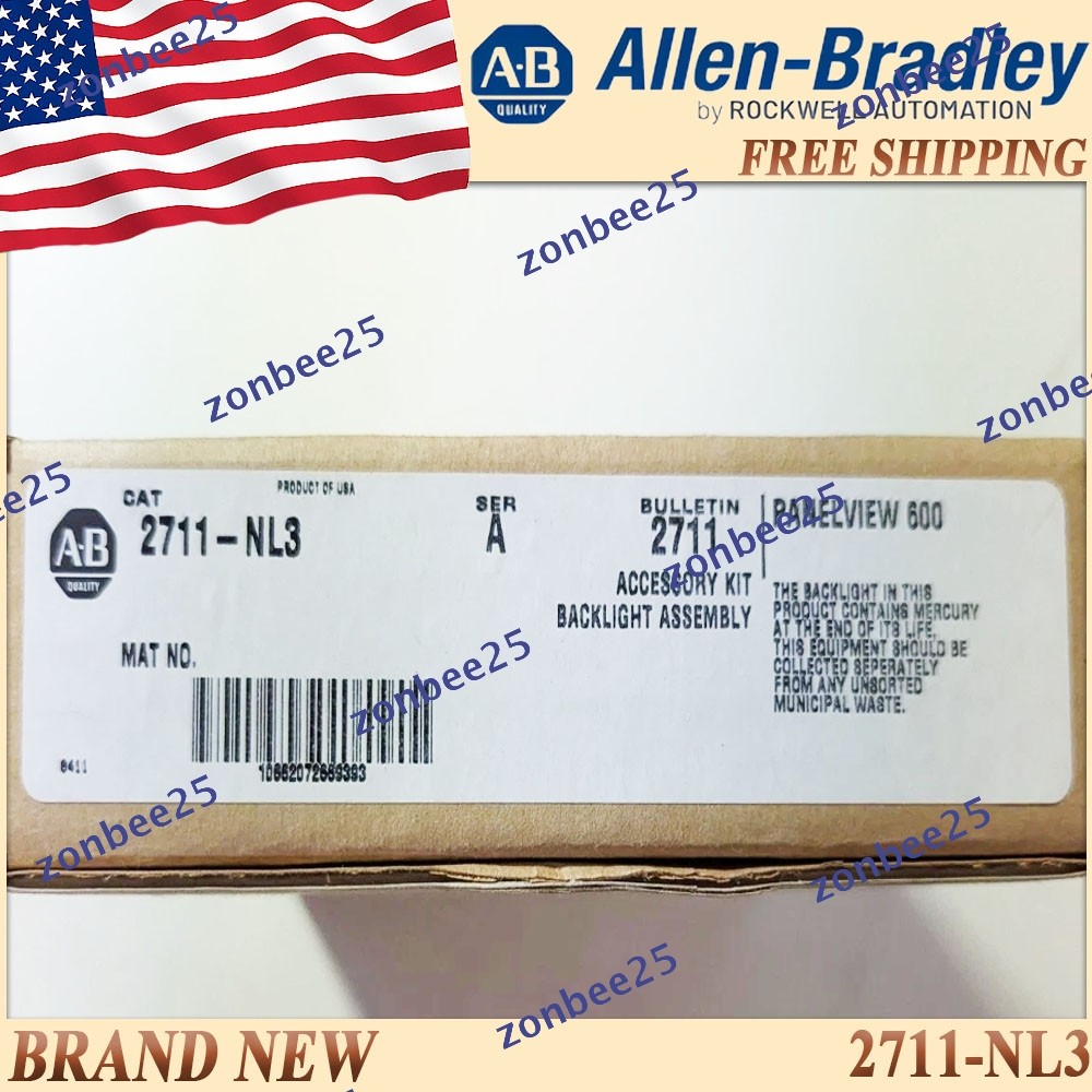 New in Box 2711-NL3/A PanelView Accessory Display Backlight Free Ship AB
