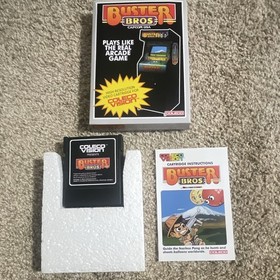 Coleco Buster Bros. ColecoVision new in box with cartridge and manual 2012