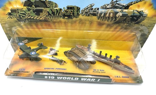 Micro Machines Military #19 World War I WWI Figure Set Galoob - Nuovo/Sigillato - Foto 4 di 8