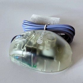 SEGA Dreamcast Mouse Controller Skeleton HKT-9900 Official Complete Box New DC