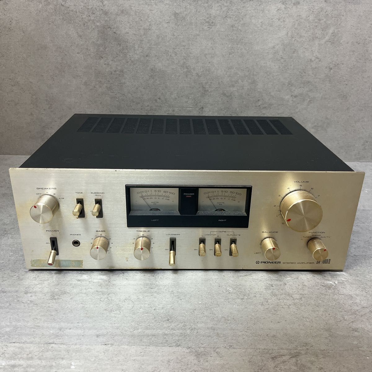 Pioneer SA-7800 II Stereo Integrated Amplifier Amp Power