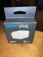 Amazon Smart Plug 3-Prong Single Socket Wifi Plug Works With Alexa White