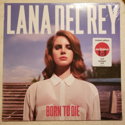 LP Lana Del Rey Born To Die Limited Edition Red Colored Vinyl NEW & SEALED