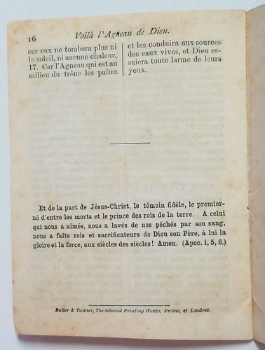 1867 Paris International Exposition Religious Tract Bible Stand Crystal Palace - Picture 6 of 7