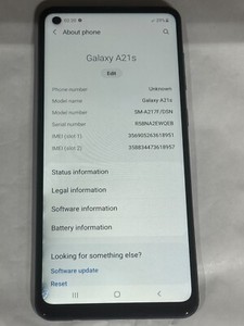 Samsung Galaxy A21s SM-A217F/DS (Dual SIM) - 32GB - Blau (Entsperrt) Farbton