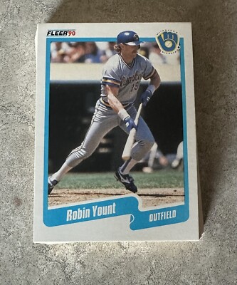1990 Fleer Milwaukee Brewers 25 Card MLB Team Set