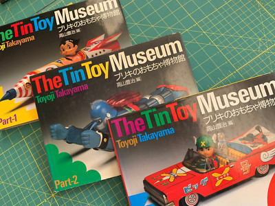 TIN TOY MUSEUM Toyoji Takayama 3 VOL Set FREE US PRIORITY POSTAGE