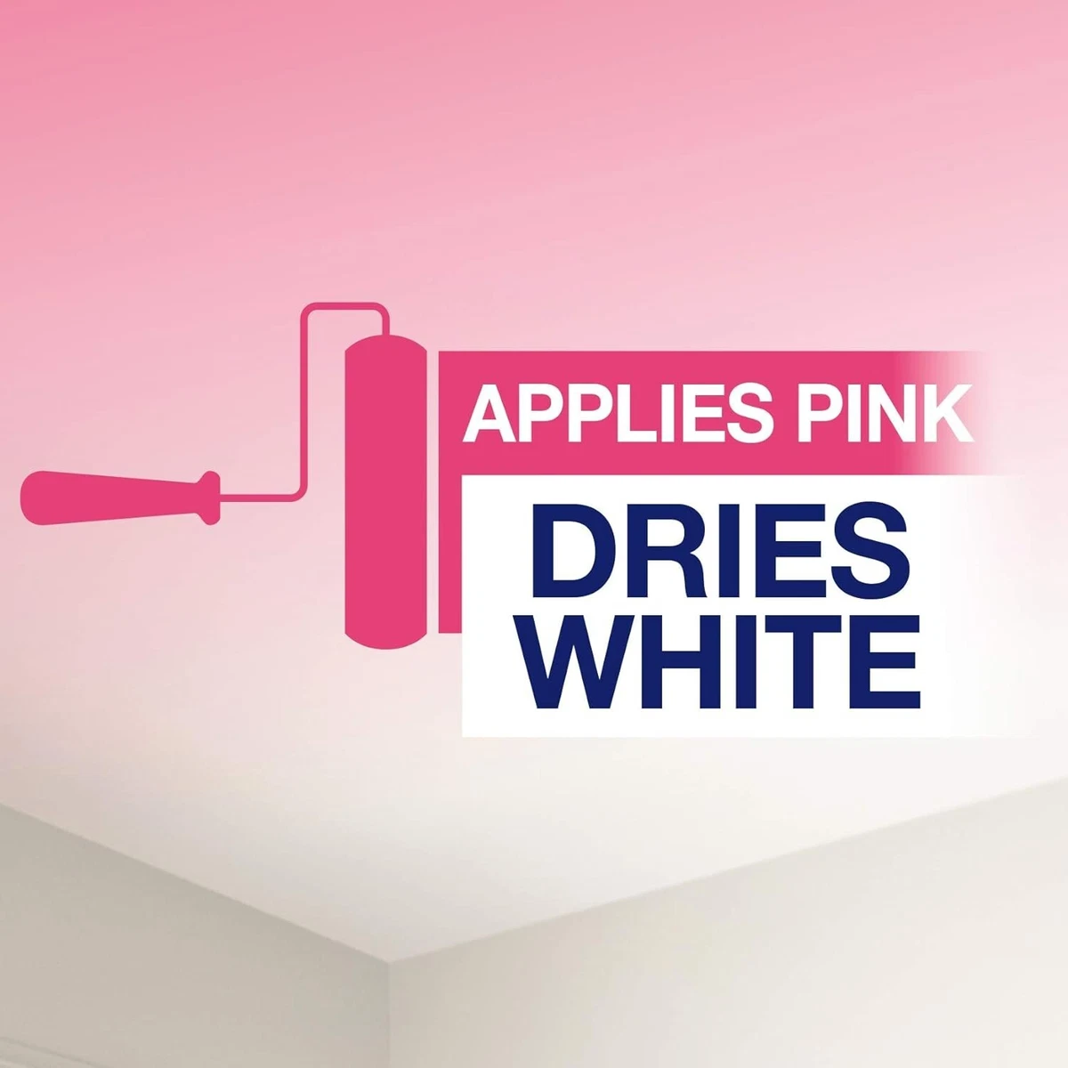 Dulux Ceiling Paint Goes On Pink Dries White Shelly Lighting