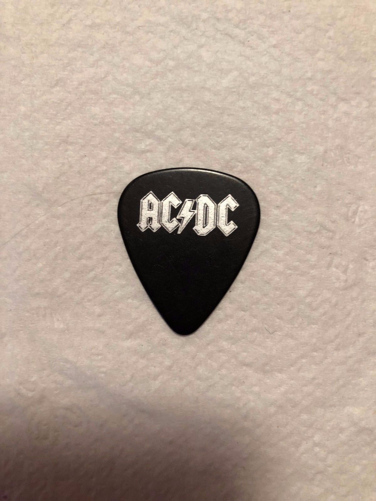 Rare ACDC AC/DC Guitar Pick Malcom Young Early 90's | eBay